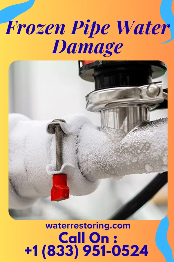 Frozen Pipe Water Damage in Crestline, OH